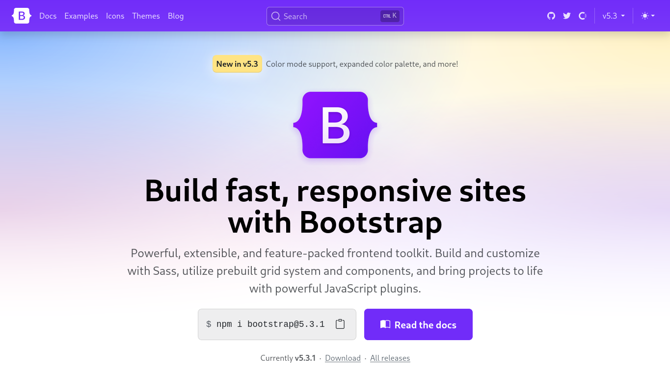 Best CSS Frameworks Recommendations - Bootstrap