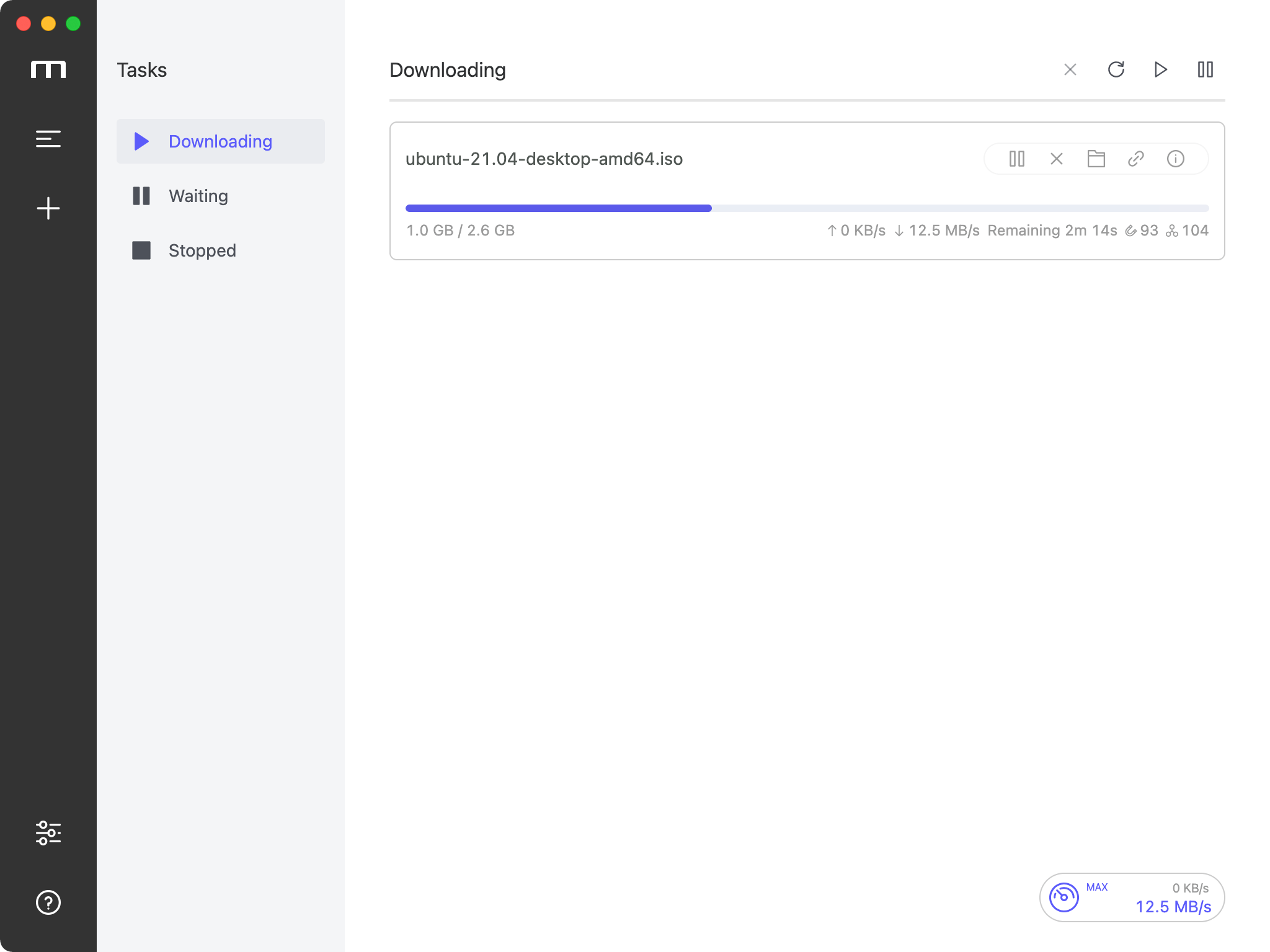 Motix - Best Free Download Manager for Linux and Windows