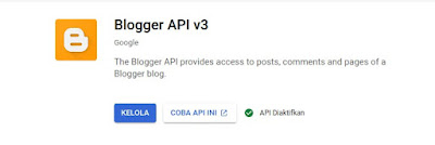 Blogger API v3