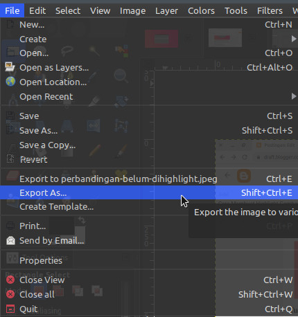 How to Highlight Screenshot Images With GIMP