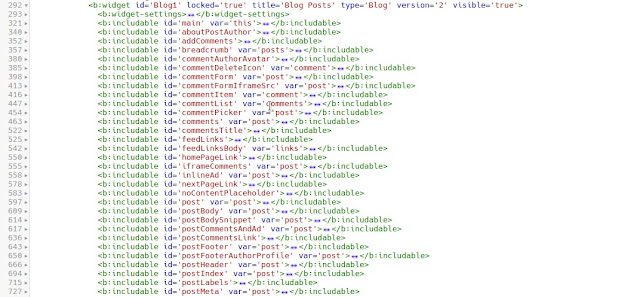 Blog Widget Blogger