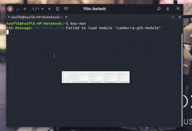 How to Display Keyboard Input on Linux - KeyMon