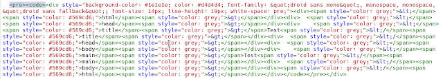 Creating a Lightweight Syntax Highlighter Without Javascript in Blogger
